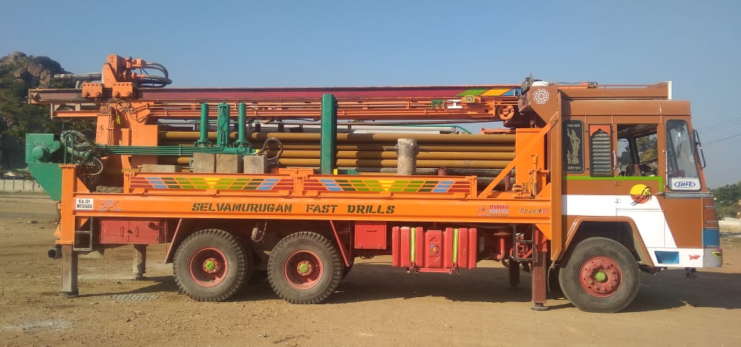 Borewell drilling machine